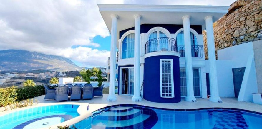 Villa 4+1 Alanya, Antalya, Türkiye №216508