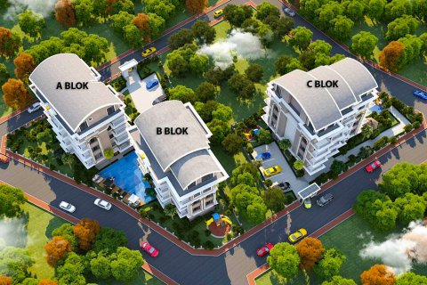 1+1 Wohnung  in Oba, Antalya, Türkei Nr. 231513