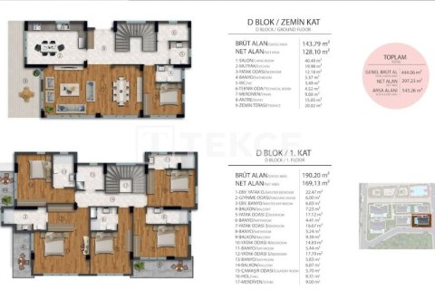 5+1 Villa  i Bueyuekcekmece, Istanbul, Tyrkiet Nr. 214890 - 23