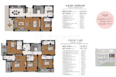 Продажа виллы в Бююкчекмедже, Стамбуле, Турция 5+1, 443м2, №214890 – фото 26