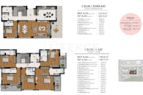 5+1 Villa  i Bueyuekcekmece, Istanbul, Tyrkiet Nr. 214890 - 21