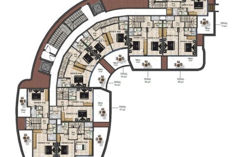 1+1 Wohnung in Konakli, Antalya, Türkei Nr. 63275 - 29