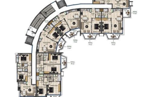 1+1 Wohnung in Konakli, Antalya, Türkei Nr. 63275 - 26