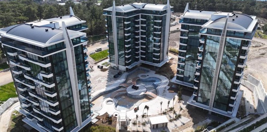 Квартира  2-х ком. в Авсалларе, Анталья, Турция №222301