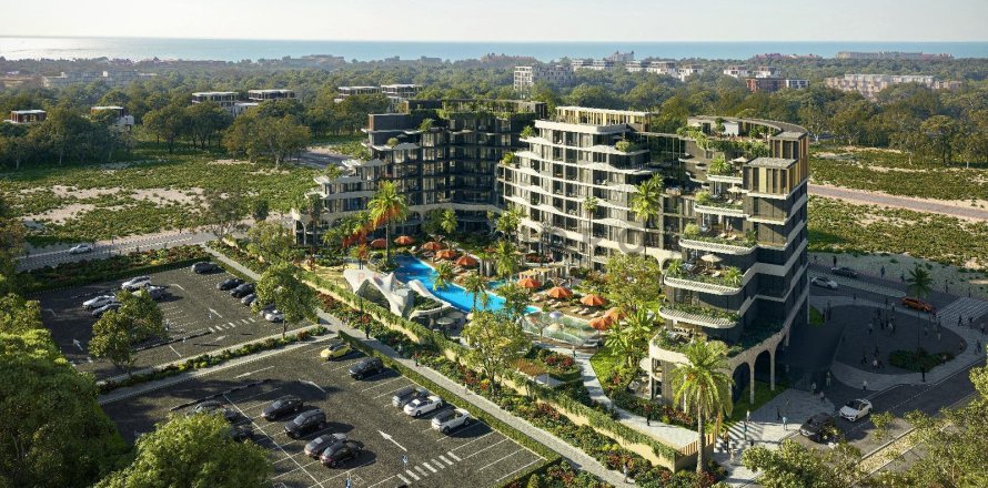 آپارتمان در  Aksu ، ترکیه 2 خوابه ، 76 متر مربع.  شماره 216110