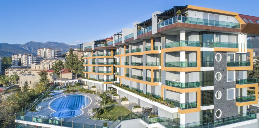 آپارتمان در  Kestel ، ترکیه 2 خوابه ، 172 متر مربع.  شماره 219750