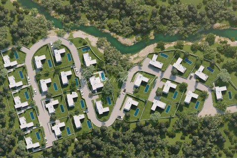 3+1 Villa  i Bodrum, Mugla, Tyrkiet Nr. 219749 - 16