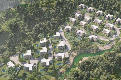 3+1 Villa  i Bodrum, Mugla, Tyrkiet Nr. 219749 - 4