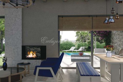 3+1 Villa  i Bodrum, Mugla, Tyrkiet Nr. 219749 - 6