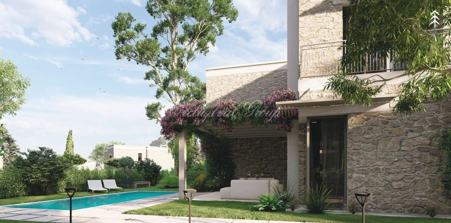 3+1 Villa  i Bodrum, Mugla, Tyrkiet Nr. 219749