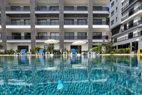 Аренда квартиры  в Аланье, Анталье, Турция 1+1, 50м2, №216573 – фото 17