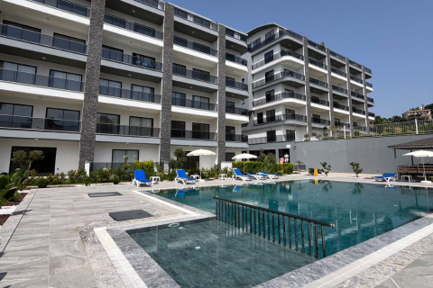 Аренда квартиры  в Аланье, Анталье, Турция 1+1, 50м2, №216573 – фото 6