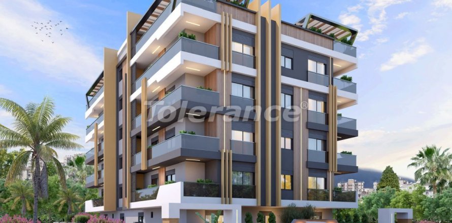 آپارتمان در  Antalya ، ترکیه 2 خوابه ، 78 متر مربع.  شماره 227127