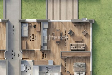 Продажа пентхауса  в Анталье, Турция 3+1, 165м2, №228449 – фото 28