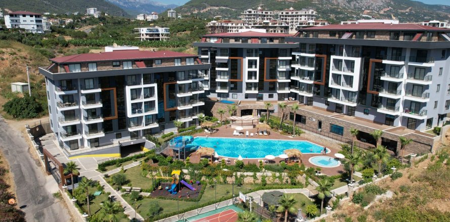 آپارتمان در  Kestel ، ترکیه 1 خوابه ، 53 متر مربع.  شماره 218537