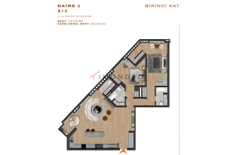 Продажа квартиры  в Сарыере, Стамбуле, Турция 3+1, 191м2, №212879 – фото 9