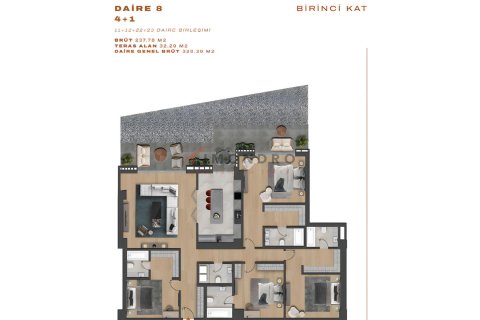 Продажа квартиры  в Сарыере, Стамбуле, Турция 3+1, 191м2, №212879 – фото 13