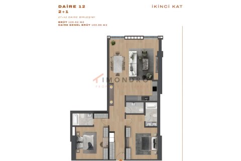 Продажа квартиры  в Сарыере, Стамбуле, Турция 4+1, 269м2, №212880 – фото 14