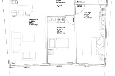 Wohnung  in Mugla, Türkei Nr. 224267 - 4