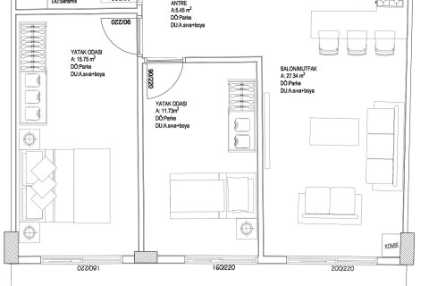 Wohnung  in Mugla, Türkei Nr. 224269 - 4
