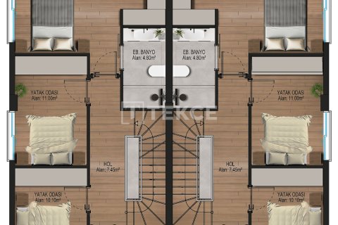 Villa for sale  in Aksu, Antalya, Turkey, 3 bedrooms, 227m2, No. 214915 – photo 30