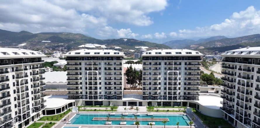 آپارتمان در  Alanya ، ترکیه 2 خوابه ، 80 متر مربع.  شماره 218638