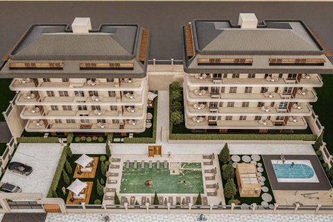 Квартира  2-х ком. в Оба, Анталья, Турция №225033