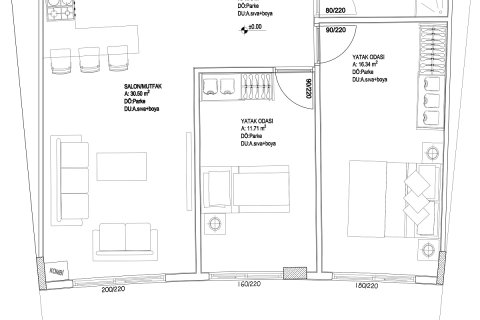 Продажа квартиры  в Мугле, Турция, №224335 – фото 4
