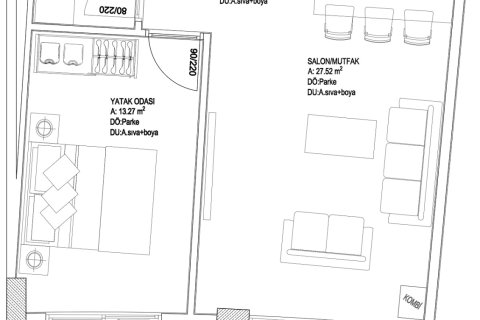 آپارتمان در  Mugla ، ترکیه 142 متر مربع.  شماره 224337 - 4