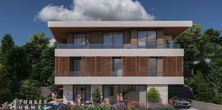 5+1 Villa i Alanya, Antalya, Turkiet Nr. 233359