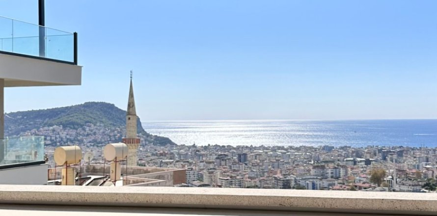 3+1 Villa  i Alanya, Antalya, Turkiet Nr. 218924