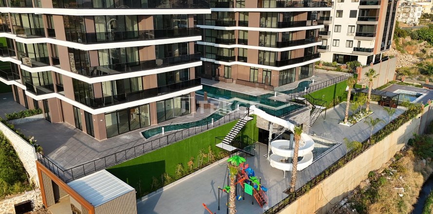 2+1 Lejlighed  i Alanya, Antalya, Tyrkiet Nr. 82405