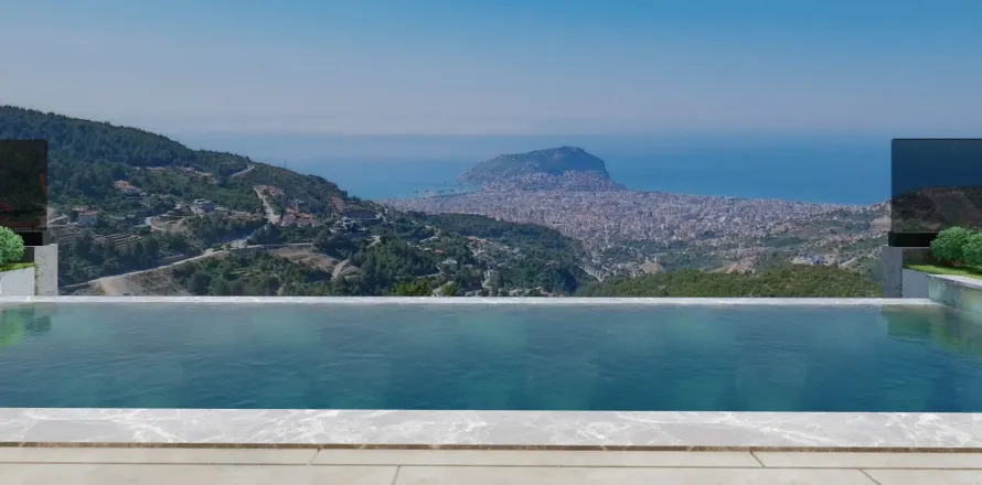 8+1 Villa  i Alanya, Antalya, Tyrkia Nr. 219486