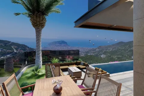 8+1 Villa  i Alanya, Antalya, Tyrkia Nr. 219486 - 4