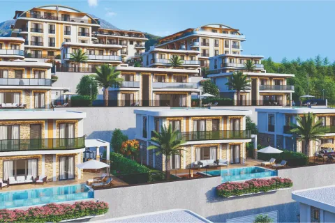 4+1 Villa  i Alanya, Antalya, Tyrkia Nr. 219485 - 10