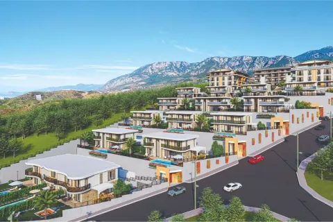 4+1 Villa  i Alanya, Antalya, Tyrkia Nr. 219485 - 12