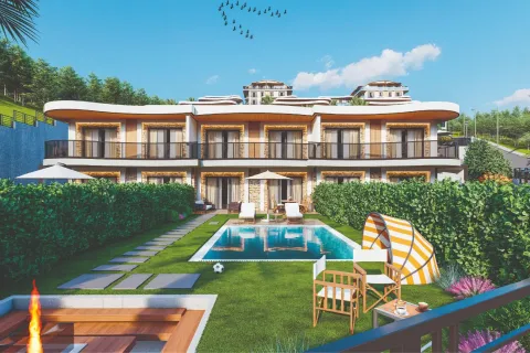 Villa  4+1  Alanya, Antalya, Türkiye №219485