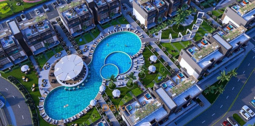 2+1 Lejlighed i Yeni Erenkoy, Guzelyurt, Nr. 225651