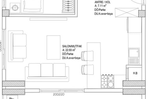 Daire   Muğla, Türkiye №224215 - 4