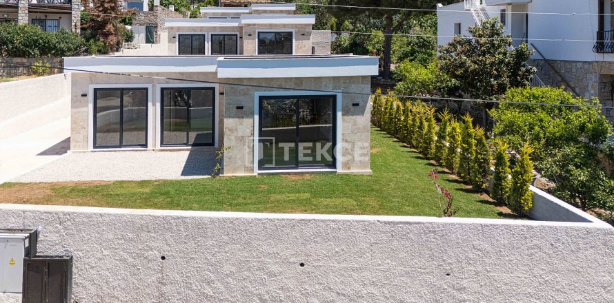 2+1 Villa  i Bodrum, Mugla, Turkiet Nr. 217174