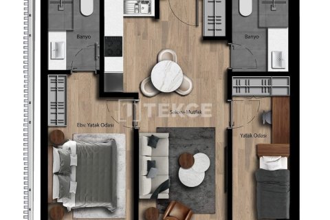 Apartment for sale  in Istanbul, Turkey, 2 bedrooms, 99m2, No. 217173 – photo 16