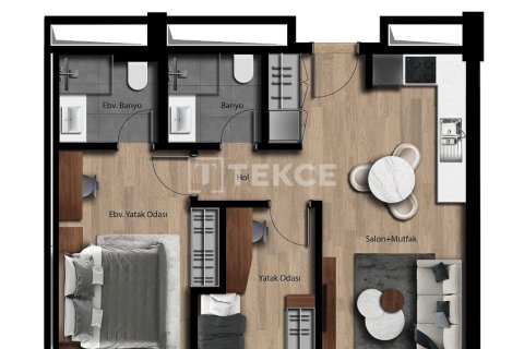 Daire  1+1  İstanbul, Türkiye №217172 - 17