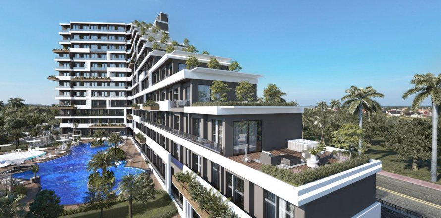 1+1 Lejlighed  i Aksu, Antalya, Tyrkiet Nr. 221947