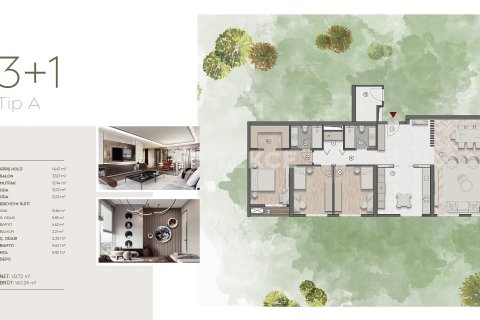 4+1 Lägenhet i ankara, Turkiet Nr. 237637 - 25