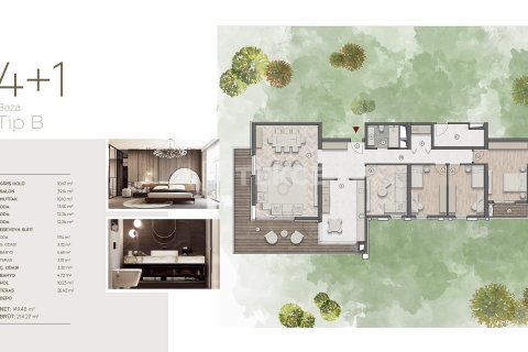 3+1 Lägenhet i ankara, Turkiet Nr. 237636 - 27