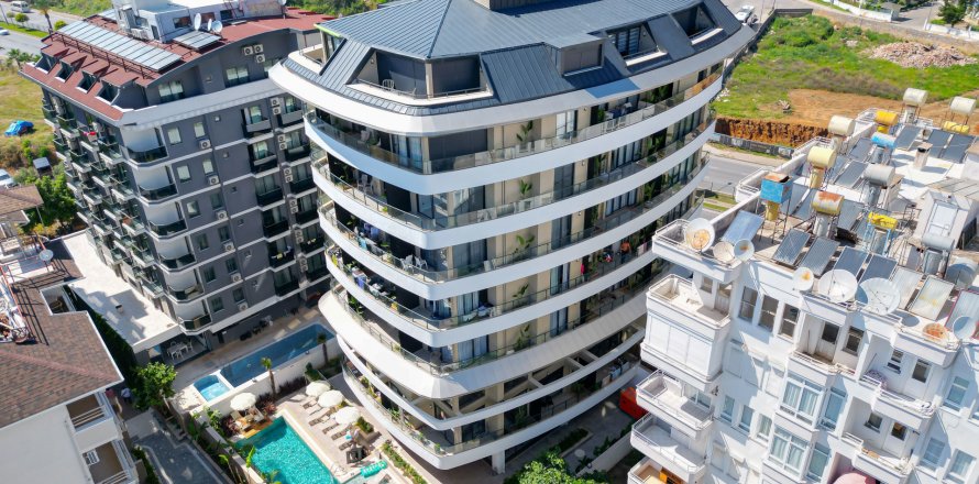 1+1 Lejlighed  i Alanya, Antalya, Tyrkiet Nr. 218935