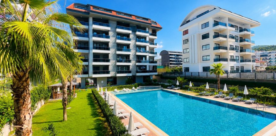 Lägenhet  i Kargicak, Alanya, Antalya, Turkiet Nr. 226768