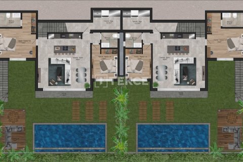 5+1 Villa  in Bodrum, Mugla, Türkei Nr. 64837 - 23