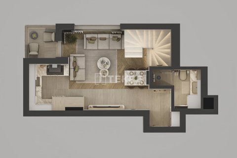 Penthouse for sale  in Antalya, Turkey, 1 bedroom, 38m2, No. 216160 – photo 25