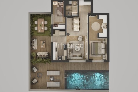 Penthouse for sale  in Antalya, Turkey, 1 bedroom, 38m2, No. 216160 – photo 26